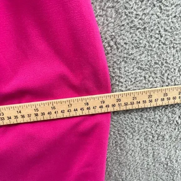 DRESS THE POPULATION Nicole Hot Pink Midi Sweetheart Dress Barbiecore NWT - Picture 7 of 12